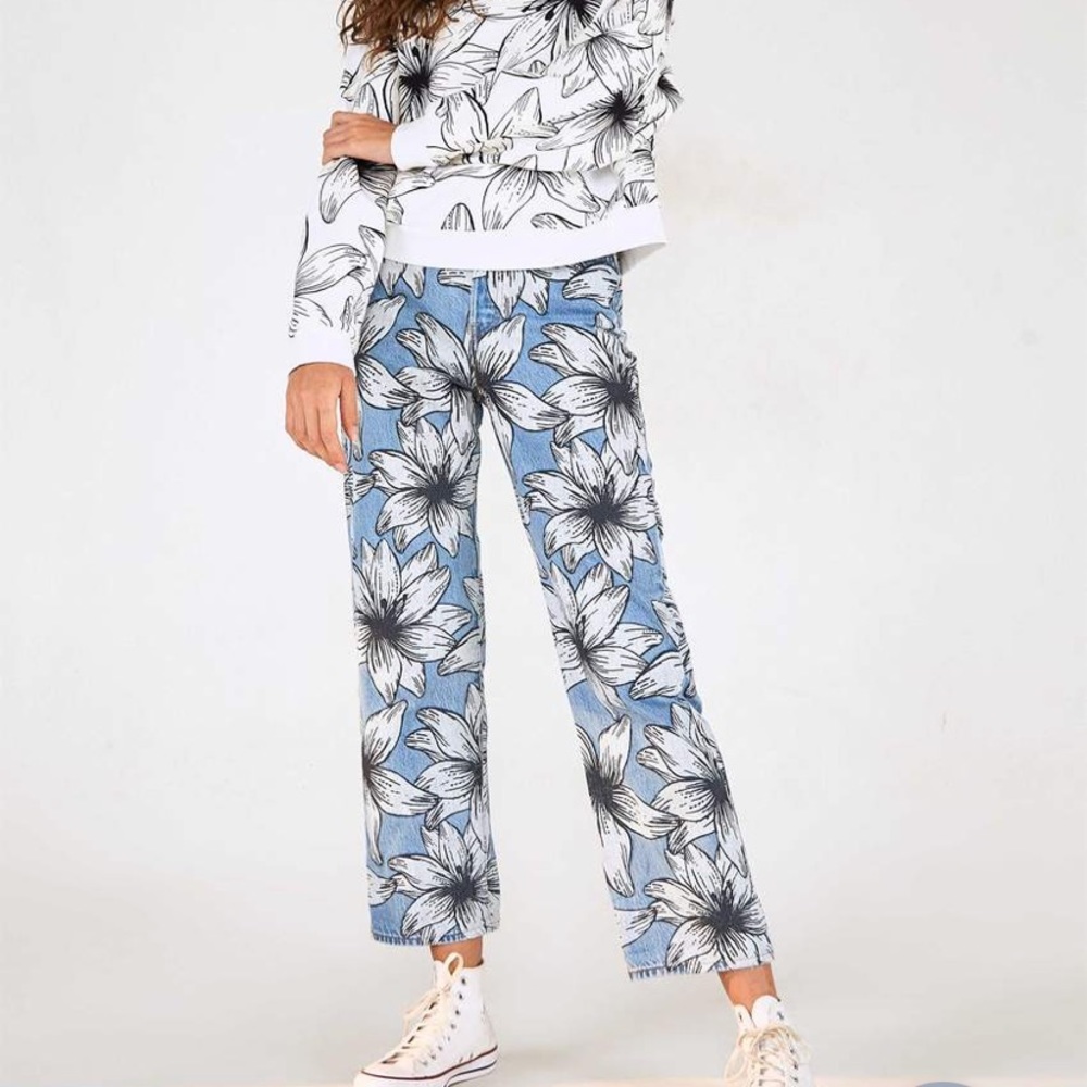 Levi’s Ribcage Jeans x Farm Rio